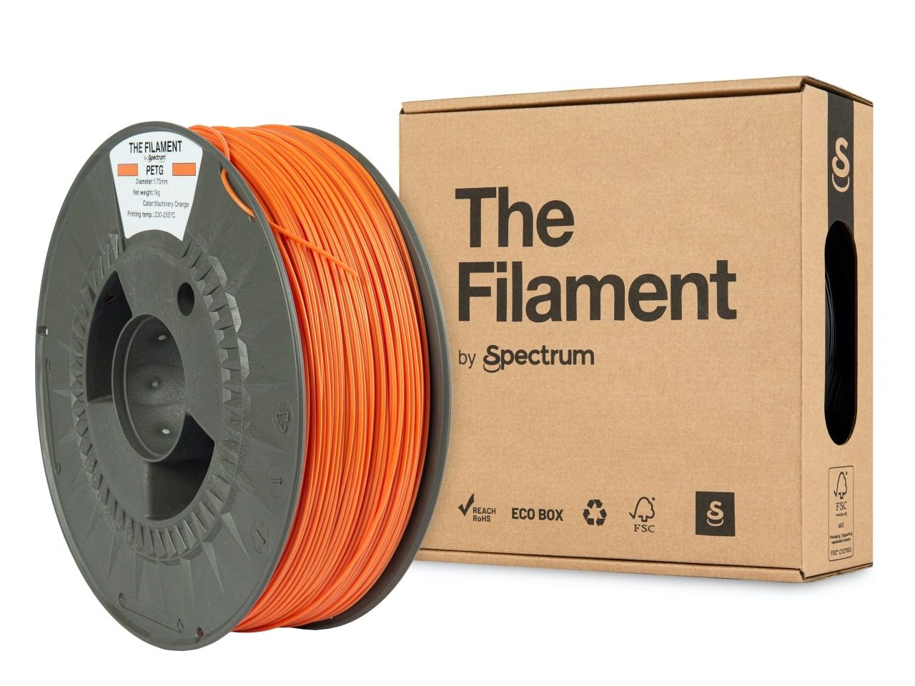 The Filament Petg 1 75Mm 1Kg Koneoranssi - SB3DWorks