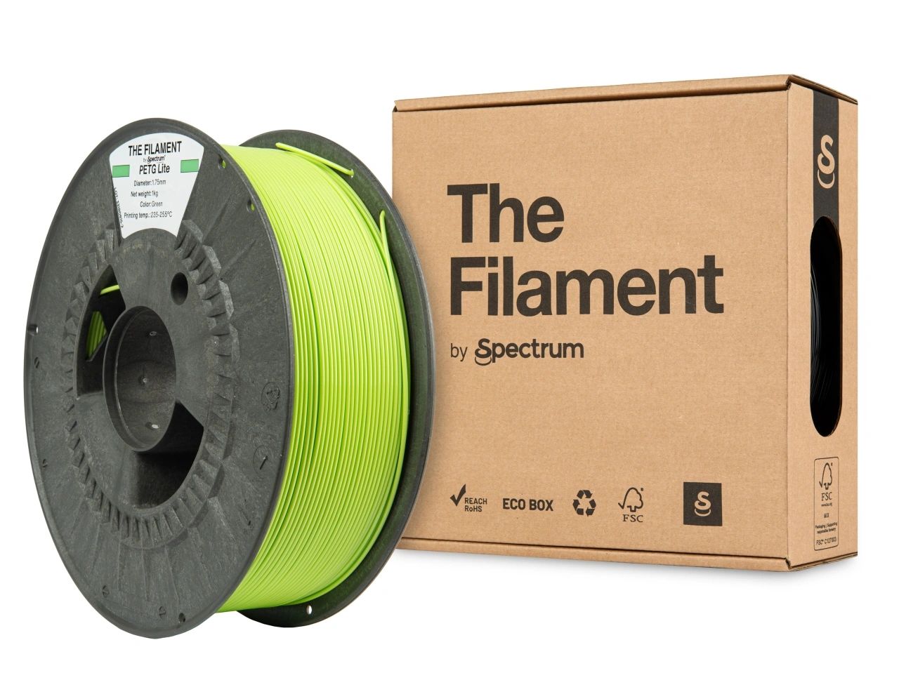The Filament Petg Lite 1 75Mm 1Kg Vihrea - SB3DWorks
