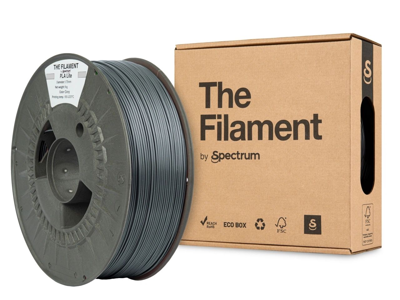 The Filament Pla Lite 1 75Mm 1Kg Harmaa - SB3DWorks