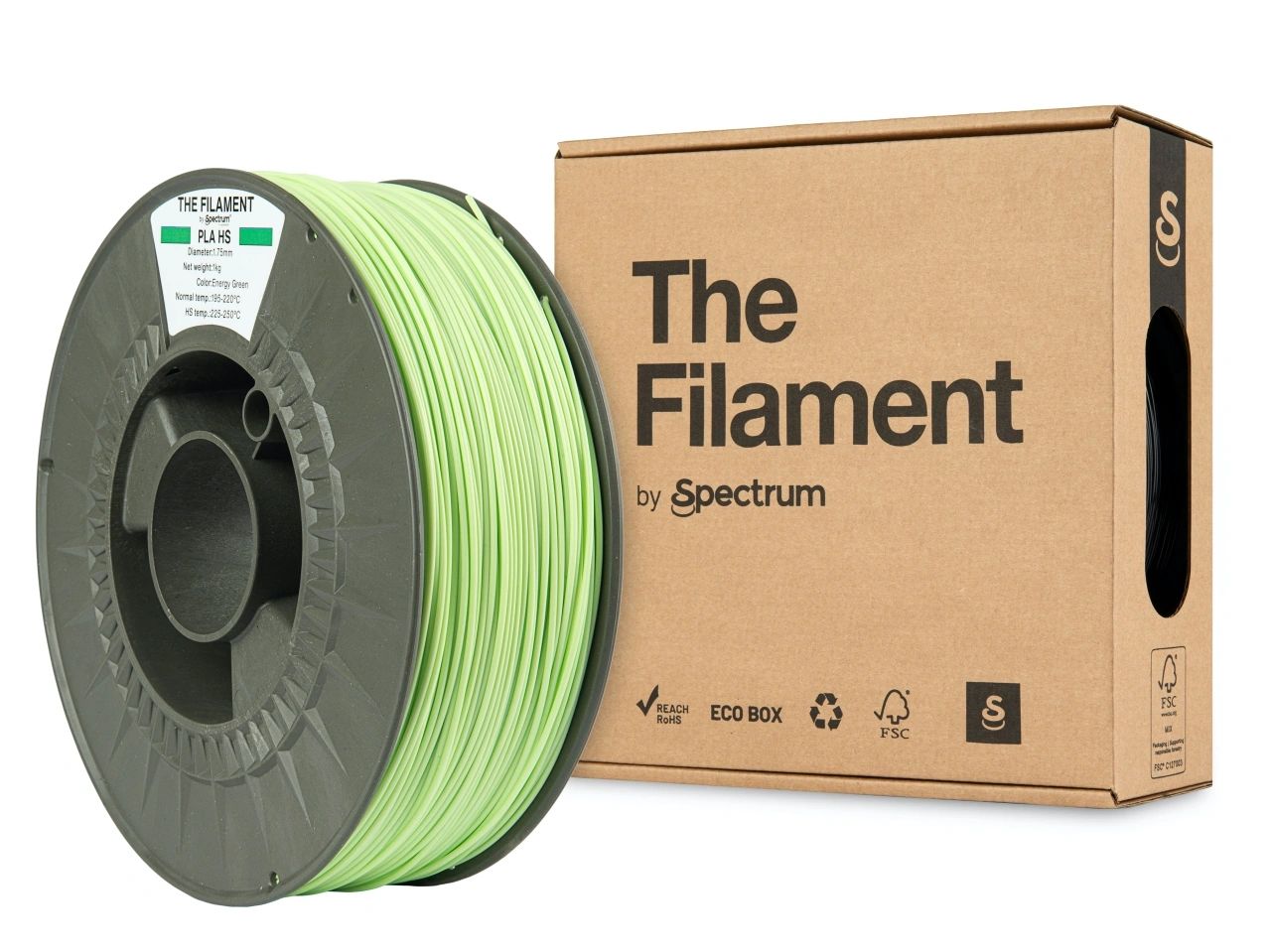 The Filament Pla Hs 1 75Mm 1Kg Energia Vihrea - SB3DWorks