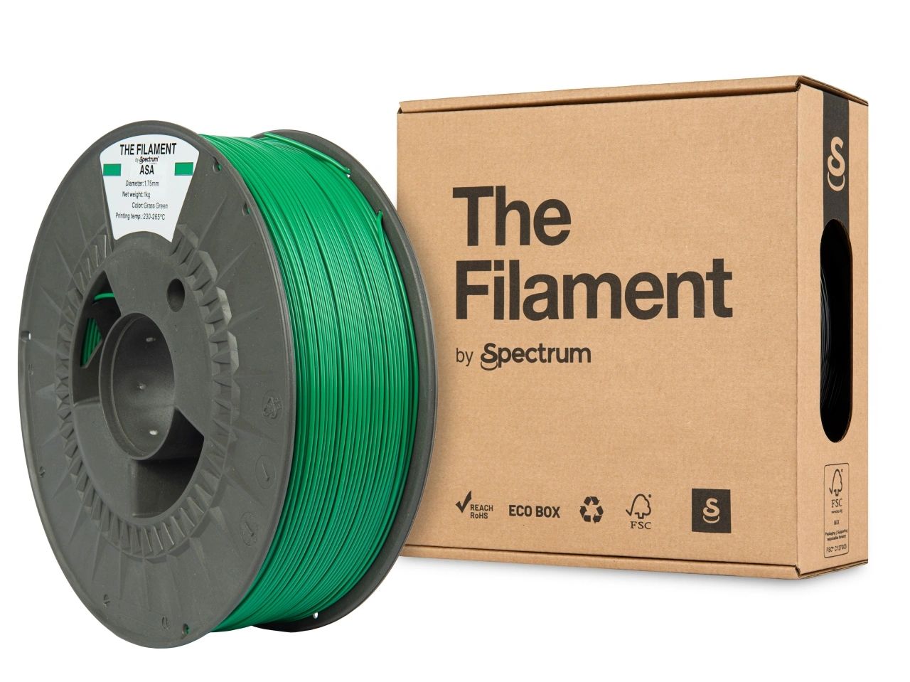 The Filament Asa 1 75Mm 1Kg Ruohonvihrea - SB3DWorks