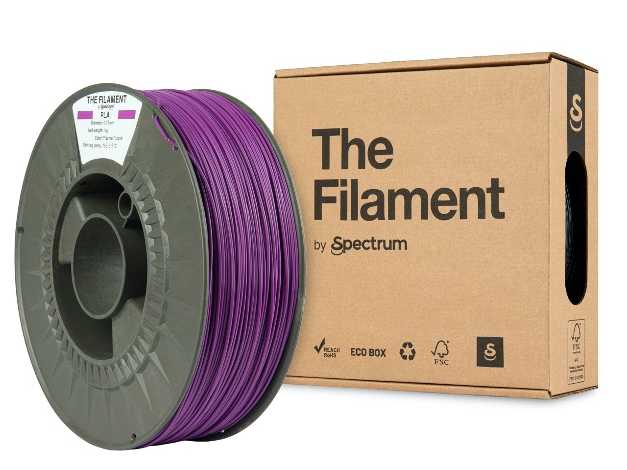 The Filament Pla 1 75Mm 1Kg Plasmapurppura - SB3DWorks