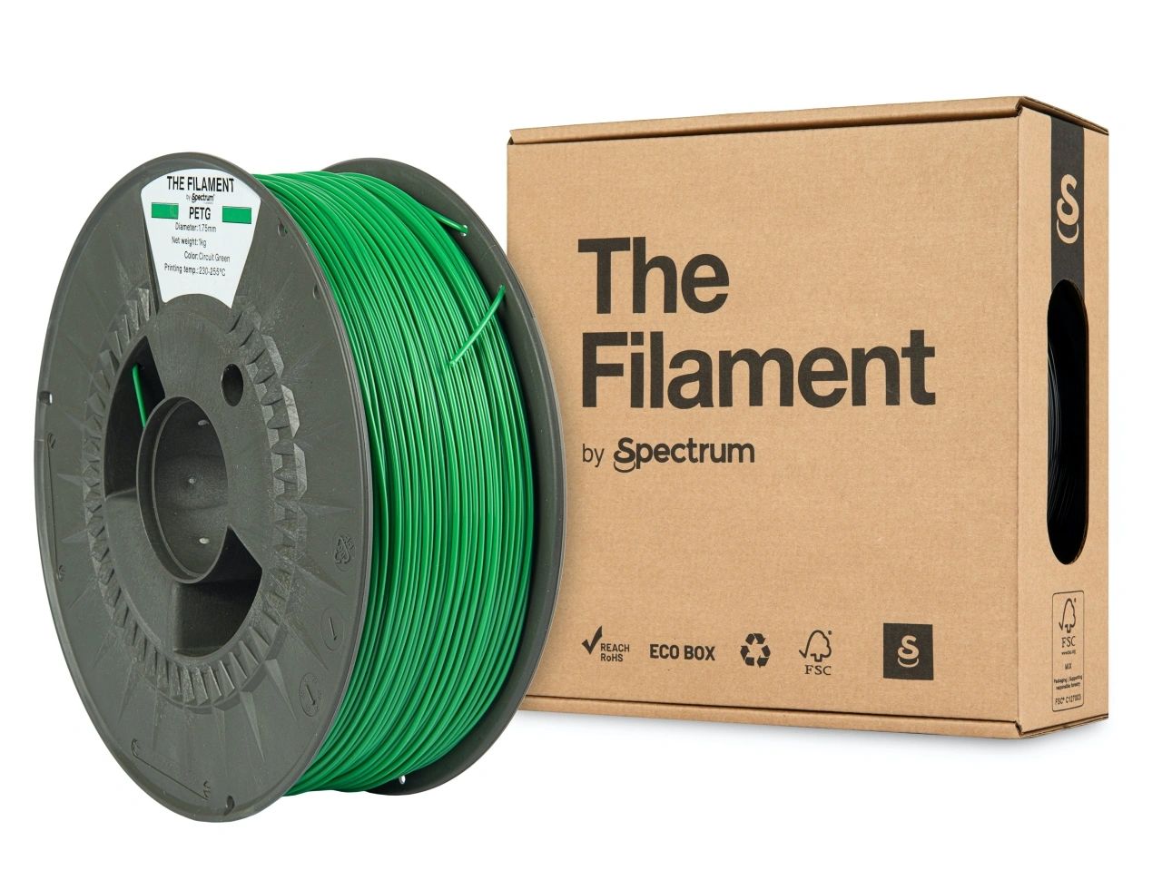 The Filament Petg 1 75Mm 1Kg Piirilevynvihrea - SB3DWorks