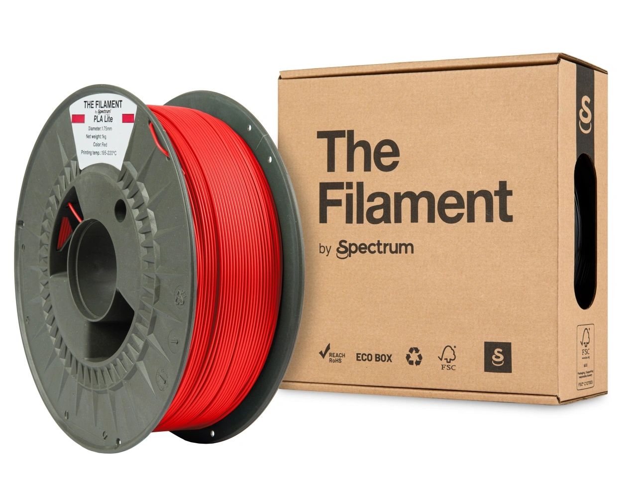 The Filament Pla Lite 1 75Mm 1Kg Punainen - SB3DWorks