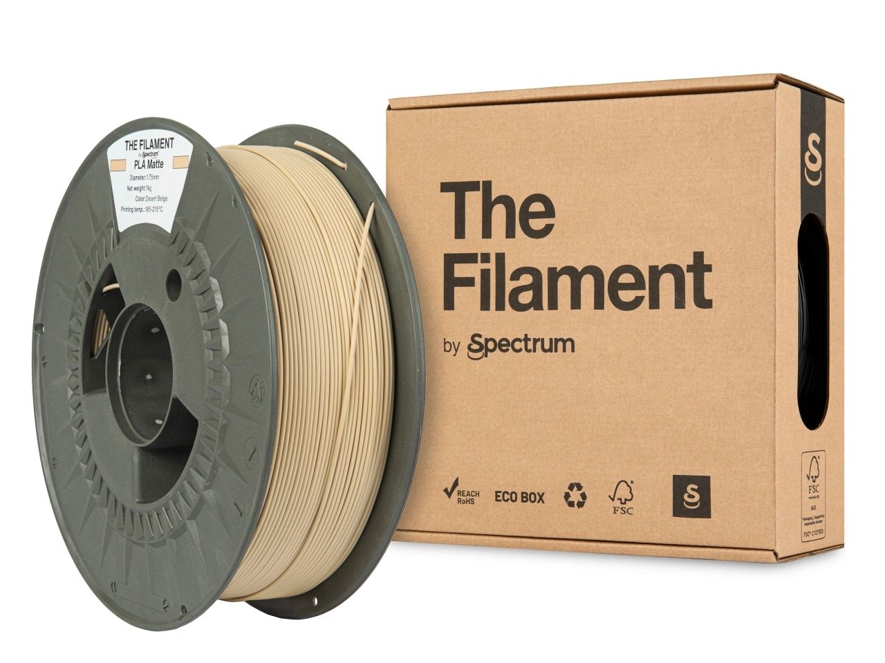 The Filament Pla Matte 1 75Mm 1Kg Aavikonbeige - SB3DWorks