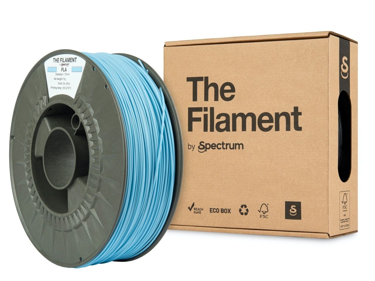 The Filament Pla 1 75Mm 1Kg Taivaansininen - SB3DWorks